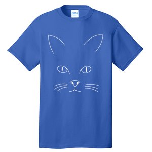 Cat Design Meaningful Gift Tall T-Shirt