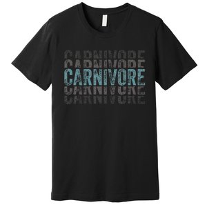 Carnivore Diet Meat Eater Premium T-Shirt