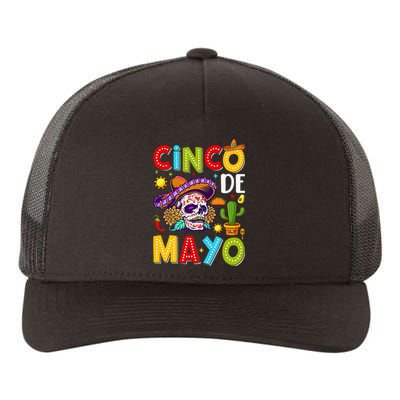 Cinco De Mayo Mexican Fiesta Squad 5 De Mayo For Mexican Yupoong Adult 5-Panel Trucker Hat