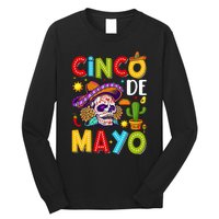 Cinco De Mayo Mexican Fiesta Squad 5 De Mayo For Mexican Long Sleeve Shirt