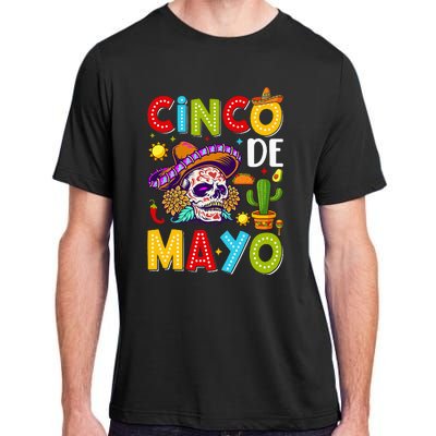 Cinco De Mayo Mexican Fiesta Squad 5 De Mayo For Mexican Adult ChromaSoft Performance T-Shirt