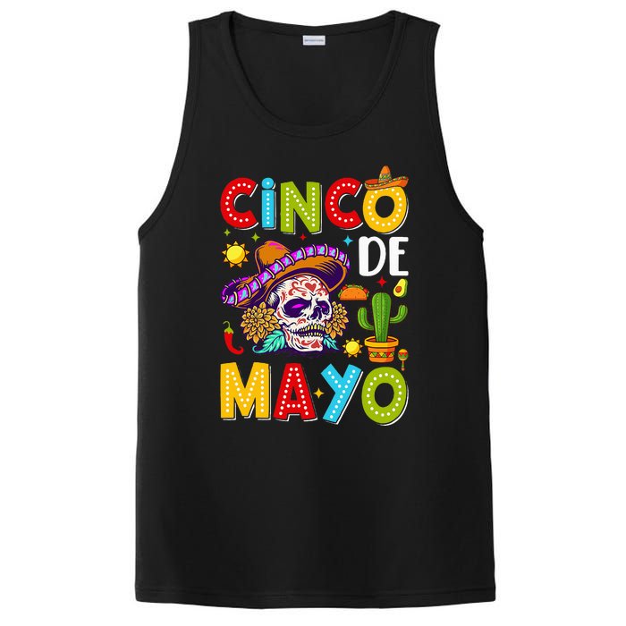 Cinco De Mayo Mexican Fiesta Squad 5 De Mayo For Mexican PosiCharge Competitor Tank