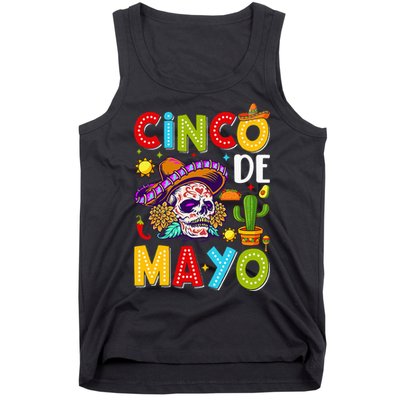 Cinco De Mayo Mexican Fiesta Squad 5 De Mayo For Mexican Tank Top