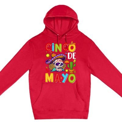 Cinco De Mayo Mexican Fiesta Squad 5 De Mayo For Mexican Premium Pullover Hoodie