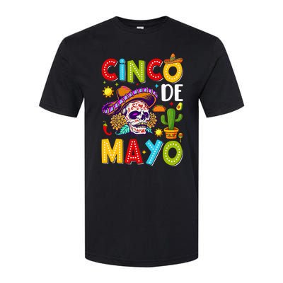 Cinco De Mayo Mexican Fiesta Squad 5 De Mayo For Mexican Softstyle CVC T-Shirt