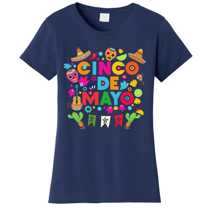 Cinco De Mayo Mexican Fiesta Cactus Women's T-Shirt