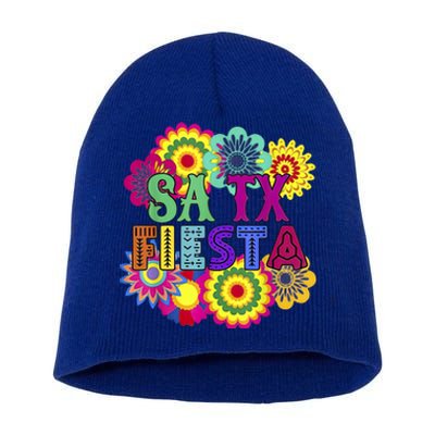 Cinco De Mayo Viva Fiesta San Antonio Short Acrylic Beanie