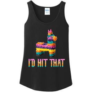 Cinco De Mayo Funny Pinata ID Hit That Ladies Essential Tank