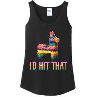 Cinco De Mayo Funny Pinata ID Hit That Ladies Essential Tank