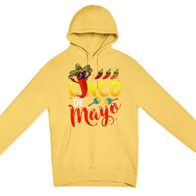 Cinco De Mayo Mexican Fiesta 5 De Mayo Premium Pullover Hoodie