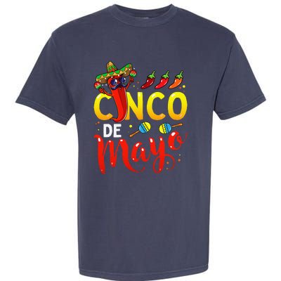 Cinco De Mayo Mexican Fiesta 5 De Mayo Garment-Dyed Heavyweight T-Shirt