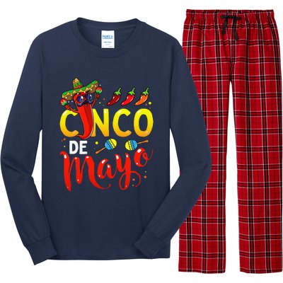 Cinco De Mayo Mexican Fiesta 5 De Mayo Long Sleeve Pajama Set