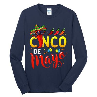 Cinco De Mayo Mexican Fiesta 5 De Mayo Tall Long Sleeve T-Shirt