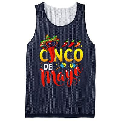 Cinco De Mayo Mexican Fiesta 5 De Mayo Mesh Reversible Basketball Jersey Tank