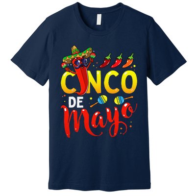 Cinco De Mayo Mexican Fiesta 5 De Mayo Premium T-Shirt