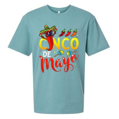 Cinco De Mayo Mexican Fiesta 5 De Mayo Sueded Cloud Jersey T-Shirt