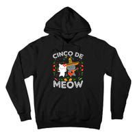 Cinco De Meow Mexican Kawaii Cat Kitten Tall Hoodie