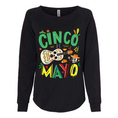 Cinco De Mayo Lets Fiesta Squad 5 De Mayo Mexican Fiesta Womens California Wash Sweatshirt