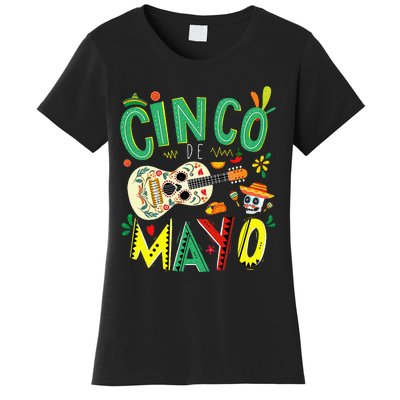 Cinco De Mayo Lets Fiesta Squad 5 De Mayo Mexican Fiesta Women's T-Shirt