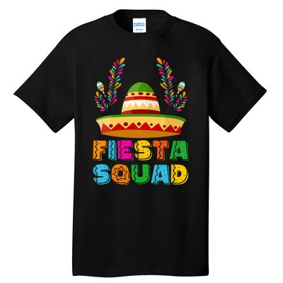 Cinco De Mayo Fiesta Squad Family Matching Group Tall T-Shirt