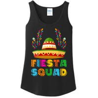 Cinco De Mayo Fiesta Squad Family Matching Group Ladies Essential Tank