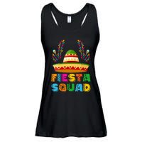 Cinco De Mayo Fiesta Squad Family Matching Group Ladies Essential Flowy Tank