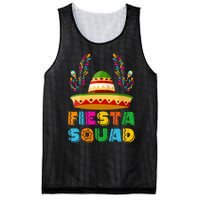 Cinco De Mayo Fiesta Squad Family Matching Group Mesh Reversible Basketball Jersey Tank