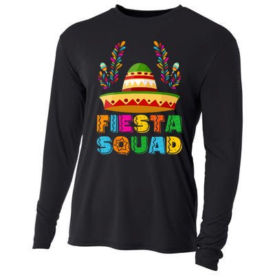 Cinco De Mayo Fiesta Squad Family Matching Group Cooling Performance Long Sleeve Crew