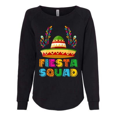 Cinco De Mayo Fiesta Squad Family Matching Group Womens California Wash Sweatshirt