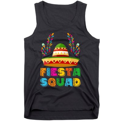 Cinco De Mayo Fiesta Squad Family Matching Group Tank Top