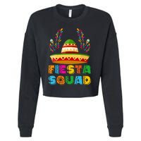 Cinco De Mayo Fiesta Squad Family Matching Group Cropped Pullover Crew