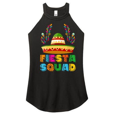 Cinco De Mayo Fiesta Squad Family Matching Group Women's Perfect Tri Rocker Tank