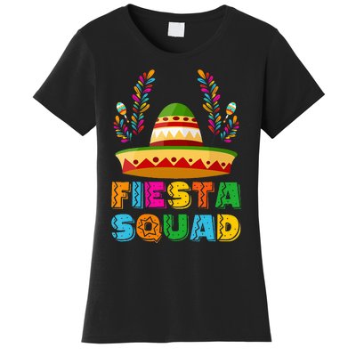 Cinco De Mayo Fiesta Squad Family Matching Group Women's T-Shirt