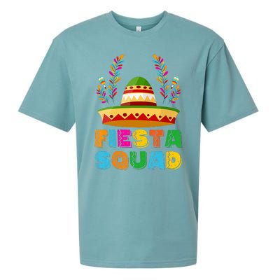 Cinco De Mayo Fiesta Squad Family Matching Group Sueded Cloud Jersey T-Shirt