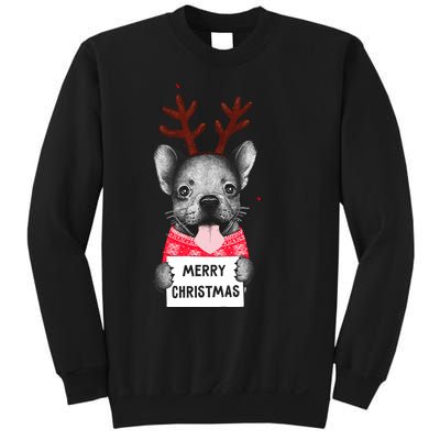 Christmas Dog Merry Christmas Sweatshirt