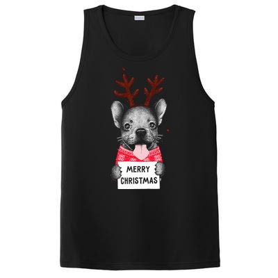 Christmas Dog Merry Christmas PosiCharge Competitor Tank