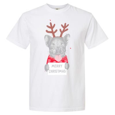 Christmas Dog Merry Christmas Garment-Dyed Heavyweight T-Shirt