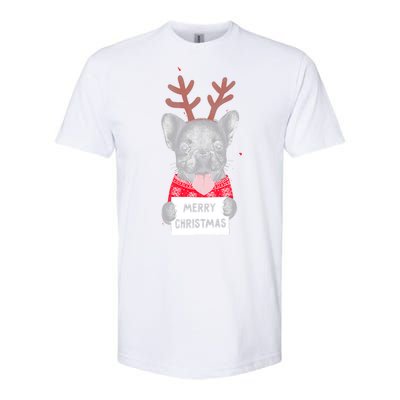 Christmas Dog Merry Christmas Softstyle CVC T-Shirt