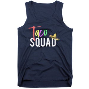 Cinco De Mayo Taco Squad Design To Celebrate A Fiesta Tank Top