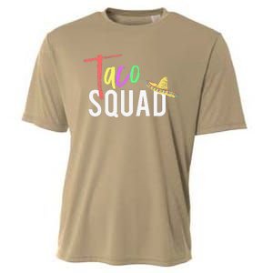 Cinco De Mayo Taco Squad Design To Celebrate A Fiesta Cooling Performance Crew T-Shirt