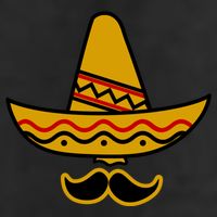 Cinco De Mayo Mustache Sombrero Funny Adult Drive Performance Visor