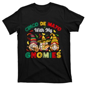 Cinco De Mayo With My Gnomies Mexican Fiesta T-Shirt