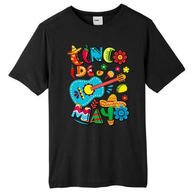 Cinco De Mayo Mexican Fiesta 5 De Mayo Viva Mexico Tall Fusion ChromaSoft Performance T-Shirt