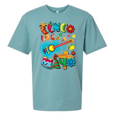 Cinco De Mayo Mexican Fiesta 5 De Mayo Viva Mexico Sueded Cloud Jersey T-Shirt