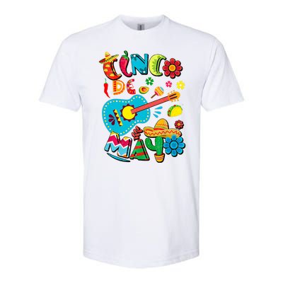 Cinco De Mayo Mexican Fiesta 5 De Mayo Viva Mexico Softstyle CVC T-Shirt