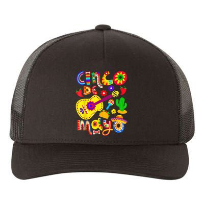 Cinco De Mayo Shirt Mexican Fiesta 5 De Mayo Wo  girl Yupoong Adult 5-Panel Trucker Hat