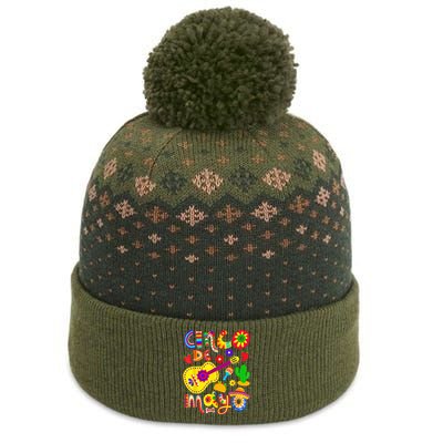 Cinco De Mayo Shirt Mexican Fiesta 5 De Mayo Wo  girl The Baniff Cuffed Pom Beanie