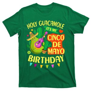 Cinco De Mayo Birthday Holy Guacamole Mexican Gift T-Shirt