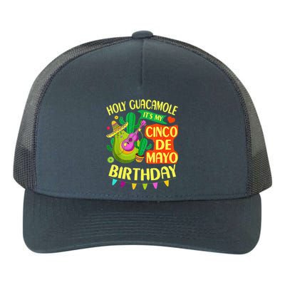 Cinco De Mayo Birthday Holy Guacamole Mexican Gift Yupoong Adult 5-Panel Trucker Hat