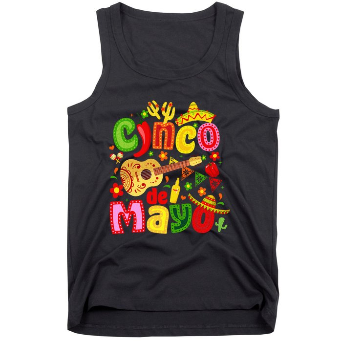 Cinco De Mayo Mexican Fiesta 5 De Mayo Tank Top